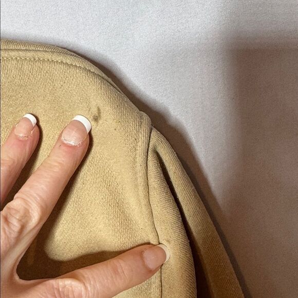 Eternity BC/AD TanShark Mouth Hoodie. Drip Logo On Sleeve. Size X-Large. - Picture 6 of 9